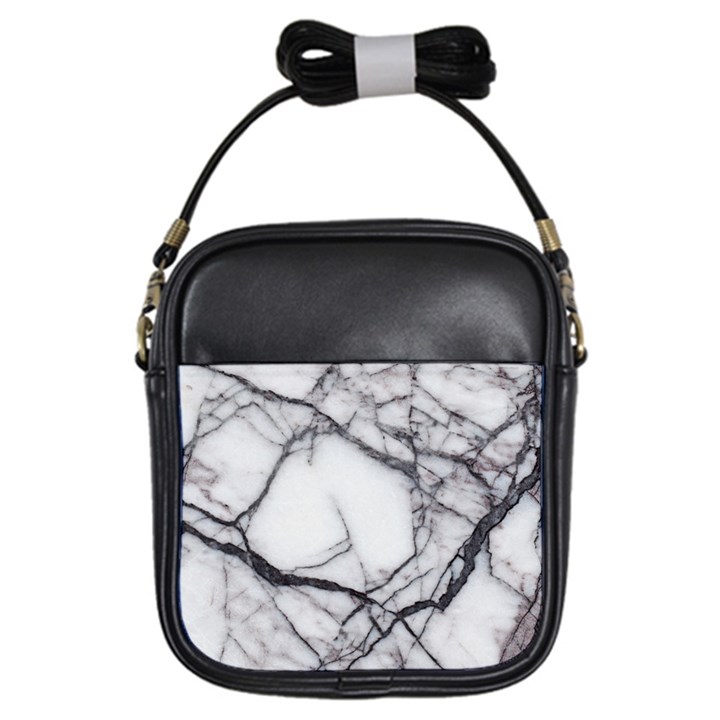 Marble Tiles Rock Stone Statues Girls Sling Bags