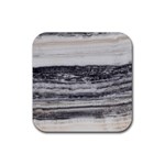 Marble Tiles Rock Stone Statues Pattern Texture Rubber Coaster (Square)  Front