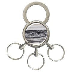 Marble Tiles Rock Stone Statues Pattern Texture 3-ring Key Chains by Simbadda