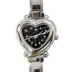 Marble Tiles Rock Stone Statues Heart Italian Charm Watch by Simbadda