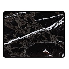 Marble Tiles Rock Stone Statues Double Sided Fleece Blanket (small)  by Simbadda