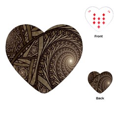 Abstract Pattern Graphics Playing Cards (heart) 