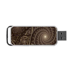 Abstract Pattern Graphics Portable Usb Flash (two Sides) by Simbadda