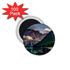 Italy Mountains Pragser Wildsee 1 75  Magnets (100 Pack)  by Simbadda