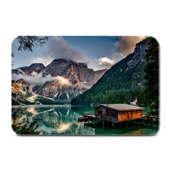 Italy Mountains Pragser Wildsee Plate Mats by Simbadda