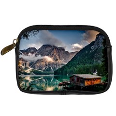 Italy Mountains Pragser Wildsee Digital Camera Cases by Simbadda