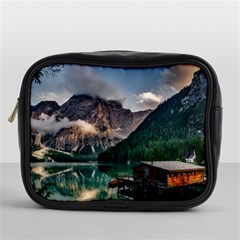 Italy Mountains Pragser Wildsee Mini Toiletries Bags by Simbadda