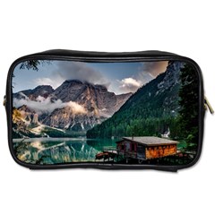 Italy Mountains Pragser Wildsee Toiletries Bags by Simbadda