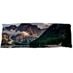 Italy Mountains Pragser Wildsee Body Pillow Case (dakimakura) by Simbadda