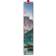 Italy Mountains Pragser Wildsee Large Book Marks by Simbadda