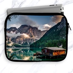 Italy Mountains Pragser Wildsee Apple Ipad 2/3/4 Zipper Cases by Simbadda