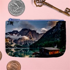 Italy Mountains Pragser Wildsee Large Coin Purse by Simbadda