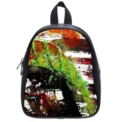 Collosium   Swards And Helmets 3 School Bag (small) by bestdesignintheworld