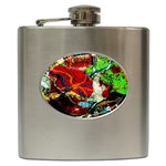 Coffee Land 1 Hip Flask (6 oz) Front