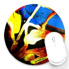 Drama Round Mousepads