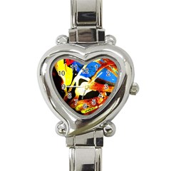 Drama Heart Italian Charm Watch