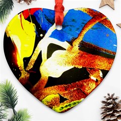 Drama Heart Ornament (Two Sides)