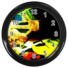 Drama 2 Wall Clocks (black) by bestdesignintheworld