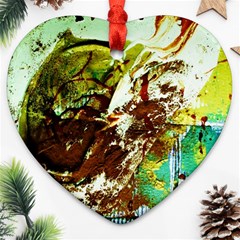 Doves Matchmaking 8 Heart Ornament (two Sides) by bestdesignintheworld