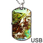 Doves Matchmaking 8 Dog Tag USB Flash (Two Sides) Back