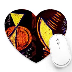 Cryptography Of The Planet Heart Mousepads by bestdesignintheworld