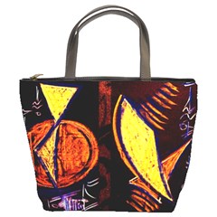 Cryptography Of The Planet Bucket Bags by bestdesignintheworld