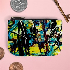 Dance Of Oil Towers 3 Mini Coin Purses by bestdesignintheworld