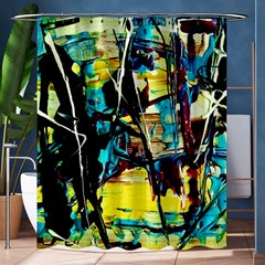 Dance Of Oil Towers 3 Shower Curtain 60  X 72  (medium)  by bestdesignintheworld