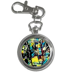 Dance Of Oil Towers 3 Key Chain Watches by bestdesignintheworld