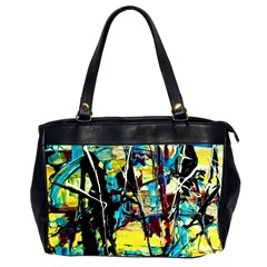 Dance Of Oil Towers 3 Office Handbags (2 Sides)  by bestdesignintheworld