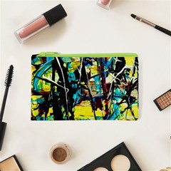 Dance Of Oil Towers 3 Cosmetic Bag (xs) by bestdesignintheworld