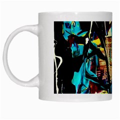 Dance Of Oil Towers 4 White Mugs by bestdesignintheworld