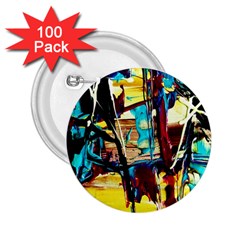 Dance Of Oil Towers 4 2 25  Buttons (100 Pack)  by bestdesignintheworld