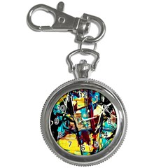 Dance Of Oil Towers 4 Key Chain Watches by bestdesignintheworld