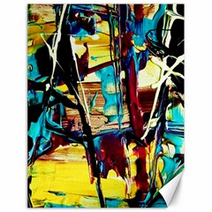 Dance Of Oil Towers 4 Canvas 18  X 24   by bestdesignintheworld