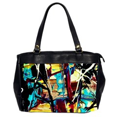 Dance Of Oil Towers 4 Office Handbags (2 Sides)  by bestdesignintheworld