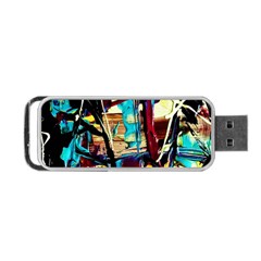 Dance Of Oil Towers 4 Portable Usb Flash (two Sides) by bestdesignintheworld