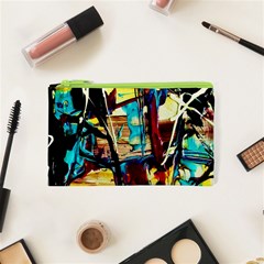 Dance Of Oil Towers 4 Cosmetic Bag (xs) by bestdesignintheworld