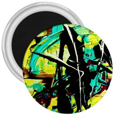 Dance Of Oil Towers 5 3  Magnets by bestdesignintheworld