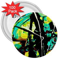 Dance Of Oil Towers 5 3  Buttons (100 Pack)  by bestdesignintheworld