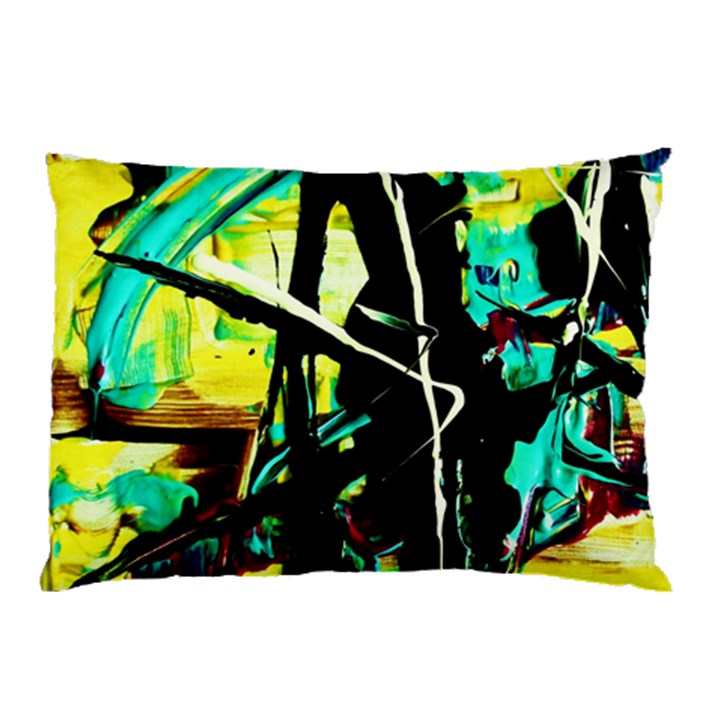 Dance Of Oil Towers 5 Pillow Case