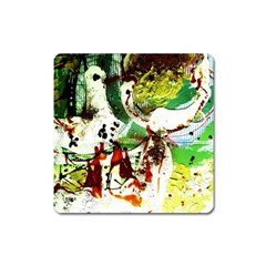 Doves Matchmaking 12 Square Magnet by bestdesignintheworld