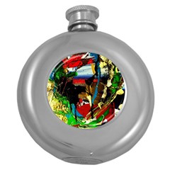 Catalina Island Not So Far 7 Round Hip Flask (5 Oz) by bestdesignintheworld