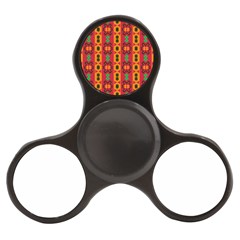 Tribal Shapes In Retro Colors                           Finger Spinner