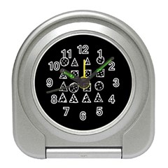 Drawing  Travel Alarm Clocks by ValentinaDesign