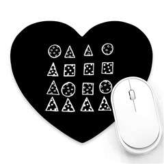 Drawing  Heart Mousepads by ValentinaDesign