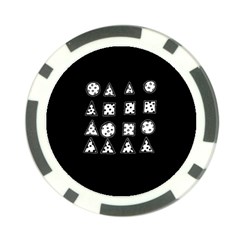 Drawing  Poker Chip Card Guard by ValentinaDesign