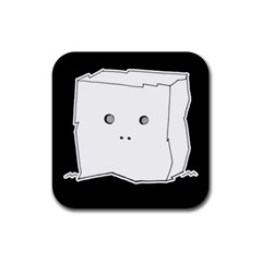 Drawing  Rubber Square Coaster (4 Pack)  by ValentinaDesign