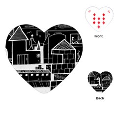 Drawing  Playing Cards (heart)  by ValentinaDesign