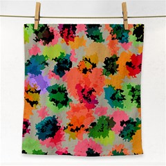 Colorful Spots                                   Face Towel by LalyLauraFLM